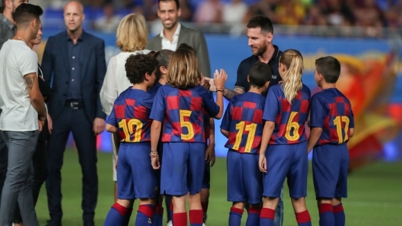 Капитанът на Барселона Лионел Меси направи втора поредна тренировка с