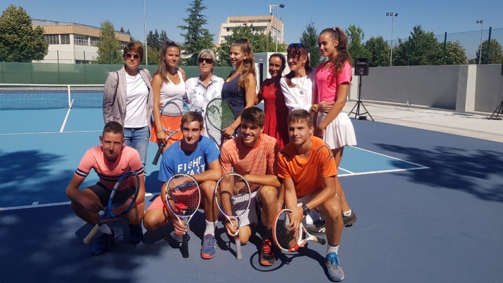 Национална спортна академия Васил Левски откри нова тенис база в