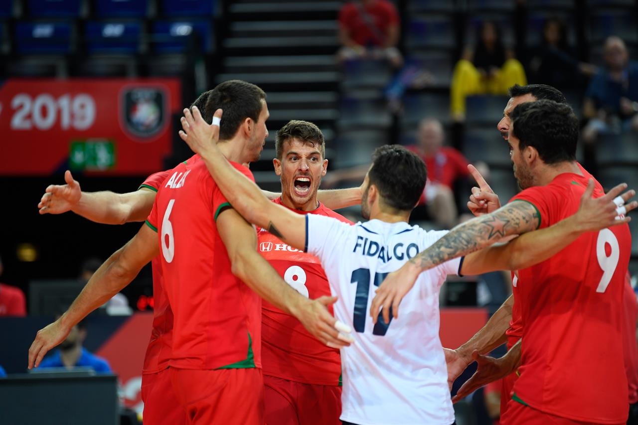 Националният волейболен отбор на Португалия записа първа победа на Европейското