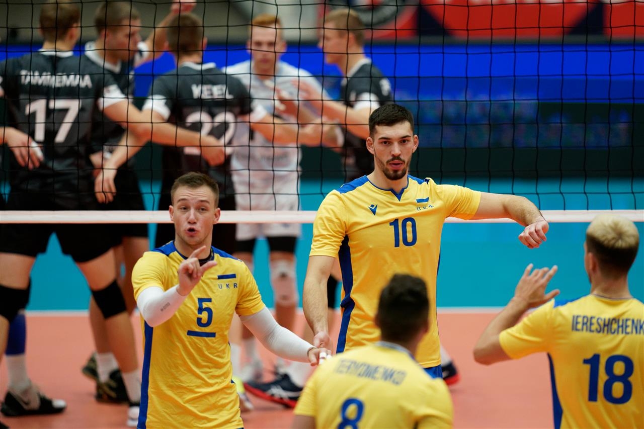 Волейболистите от националния отборр на Украйна си подпечатаха класирането за