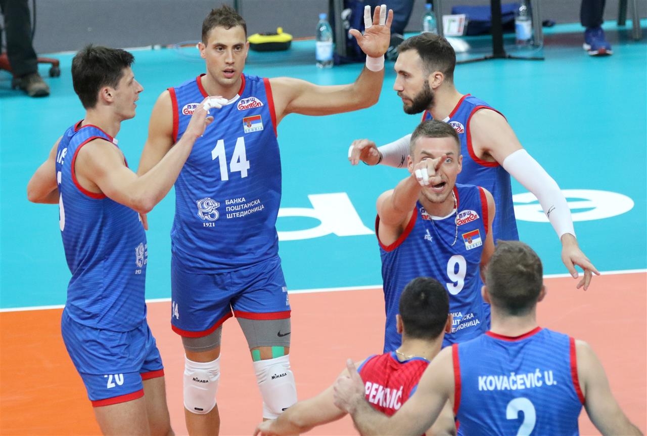 Националният волейболен отбор на Сърбия стана победител в Група В