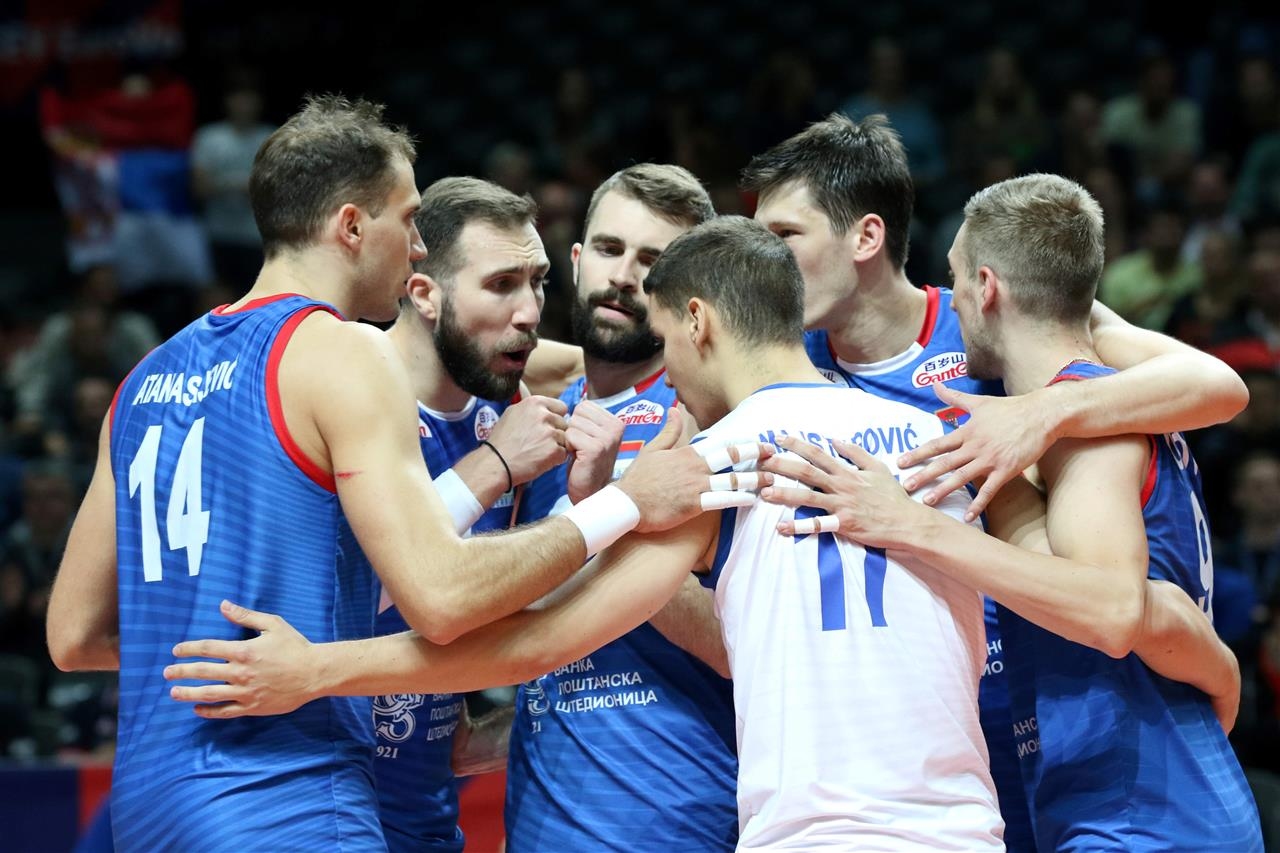 Волейболистите от националния отбор на Сърбия се класираха по изключително