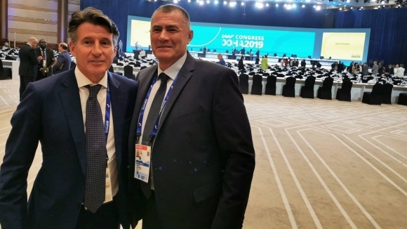 Президентът на Българската федерация по лека атлетика Добромир Карамаринов е
