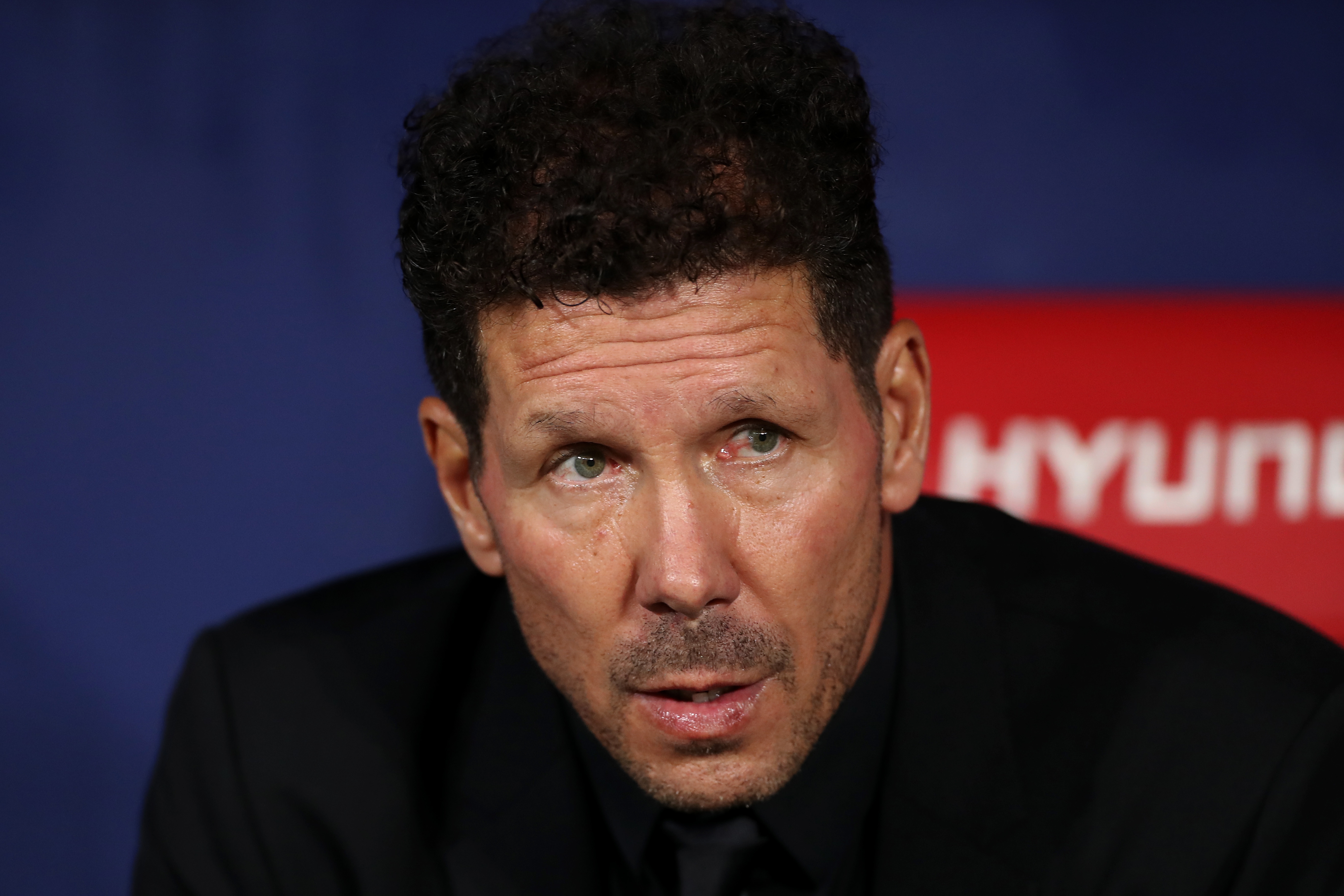 Треньорът на Атлетико Мадрид Диего Симеоне остана доволен от равенството