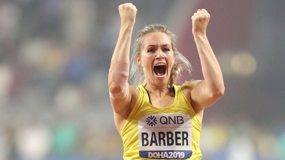 Австралийката Келси Лий Барбър спечели световната титла в хвърлянето на копие