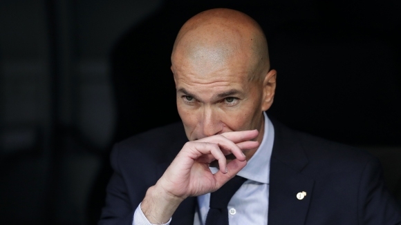 Треньорът на Реал Мадрид Зинедин Зидан демонстрира смесени чувства след