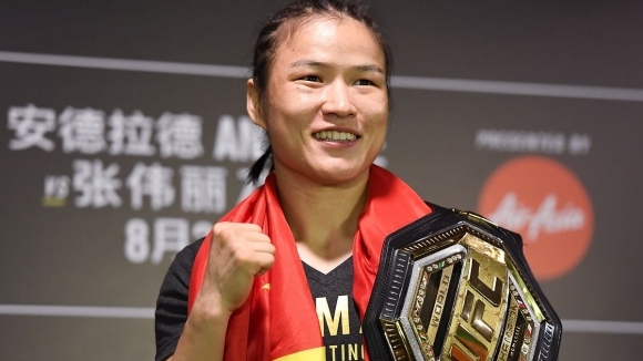 Първата шампионка на UFC от Китай Вейли Жан (20-1 MMA,