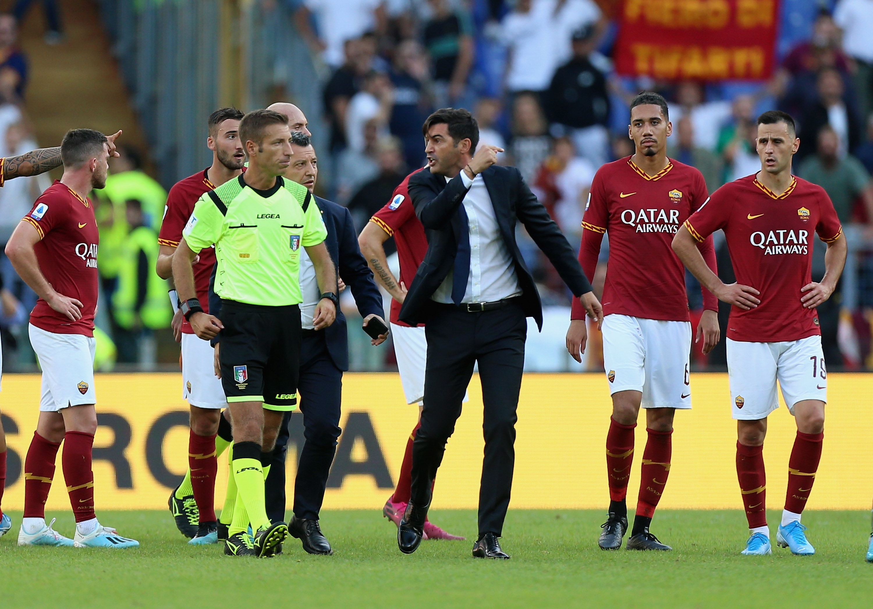 Треньорът на Рома Пауло Фонсека получи наказание от два мача