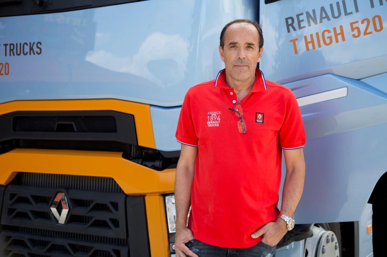 Световният шампион по ефективно шофиране на камиони от 2017 година