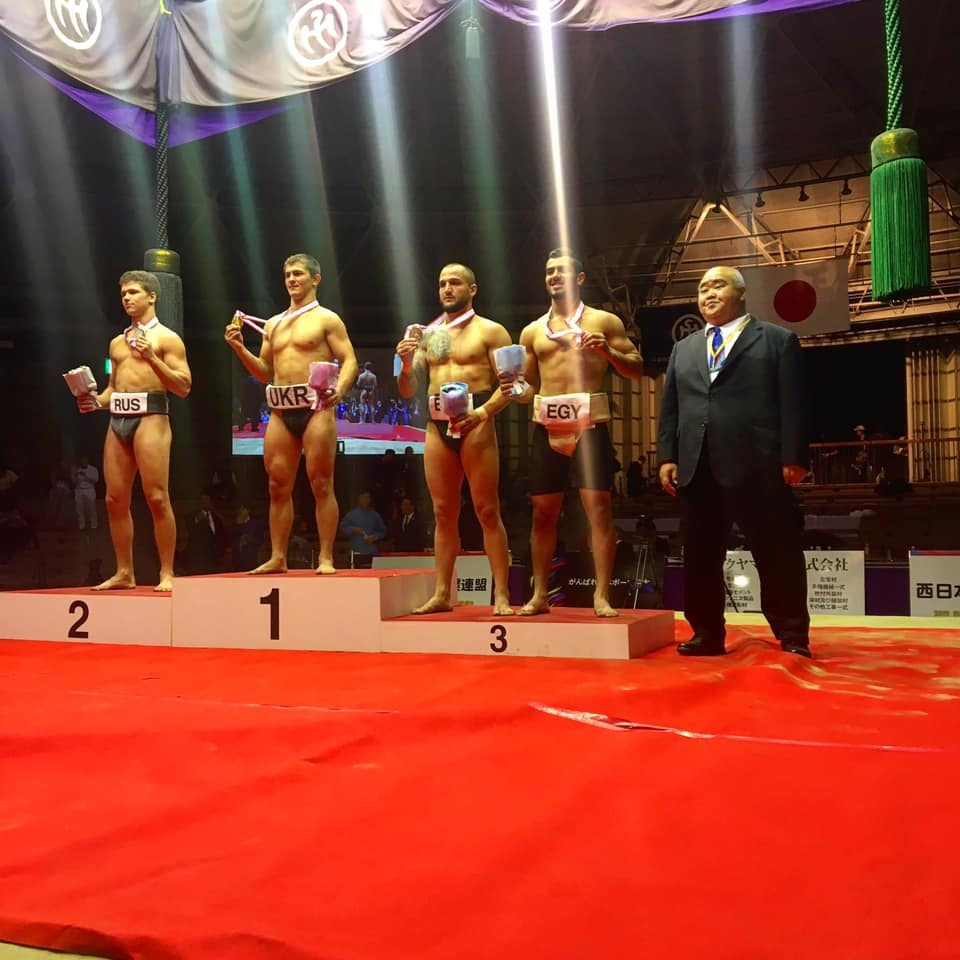 Българинът Пенчо Дочев е отново трети в света на сумото