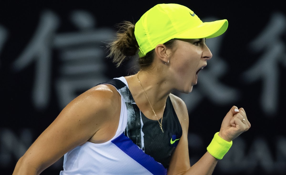 Поставената под номер 3 в основната схема Белинда Бенчич от