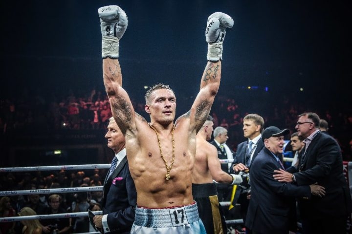 Украинската суперзвезда в професионалния бокс Александър Усик поиска мач за