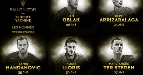 Авторитетното френско списание France Football обяви имената на претендентите за