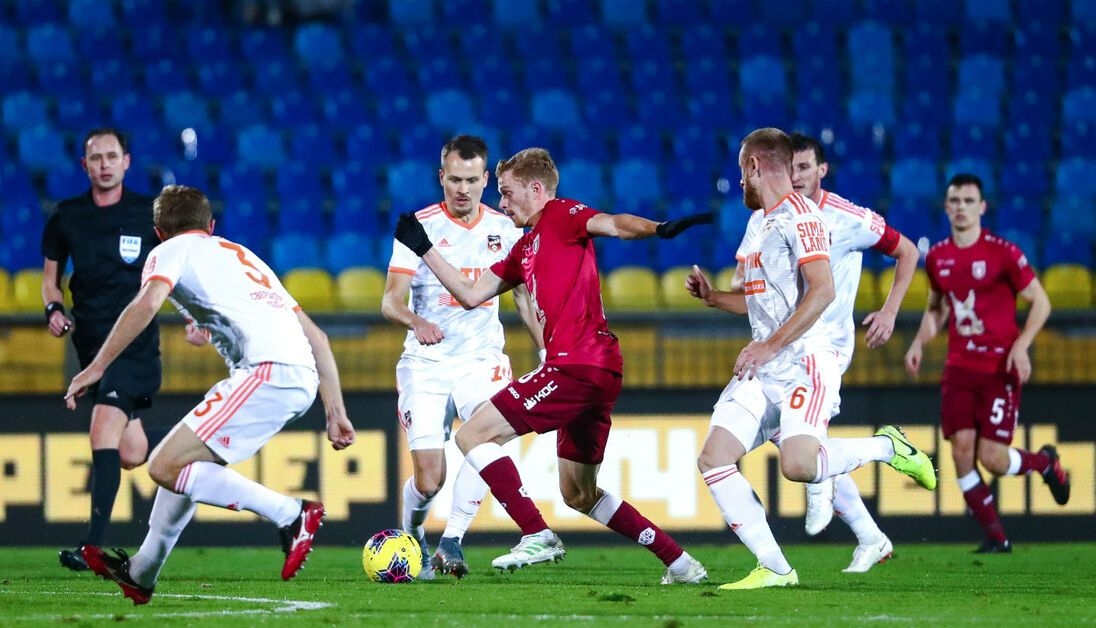 14-ият кръг в руската Премиер лига започна с нулево равенство
