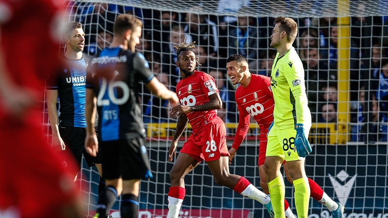 В дербито между първия и втория в белгийското първенство Брюж