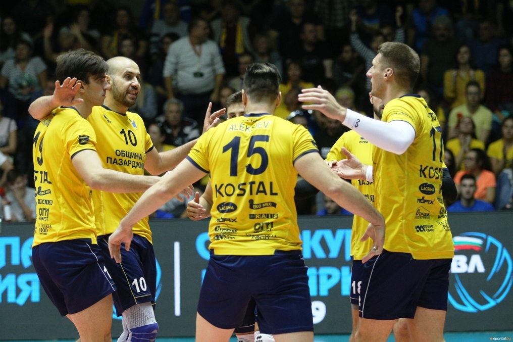 Носителят на Купата и Суперкупата на България Хебър Пазарджик записа