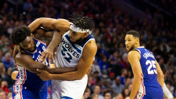 Джоел Ембийд от Филаделфия и Карл Антъни Таунс от Минесота получиха