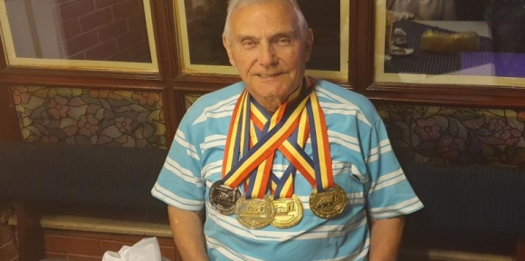 Тодор Дончев триумфира в хвърлянията във възрастовата група 80 плюс