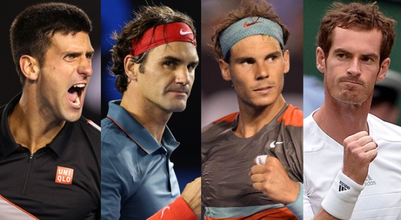 Само четирима тенисисти са заемали първата позиция в световната ранглиста