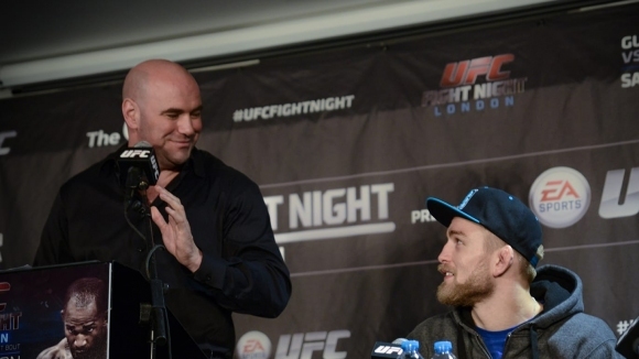 Президентът на UFC Дана Уайт каза пред медии че Александър
