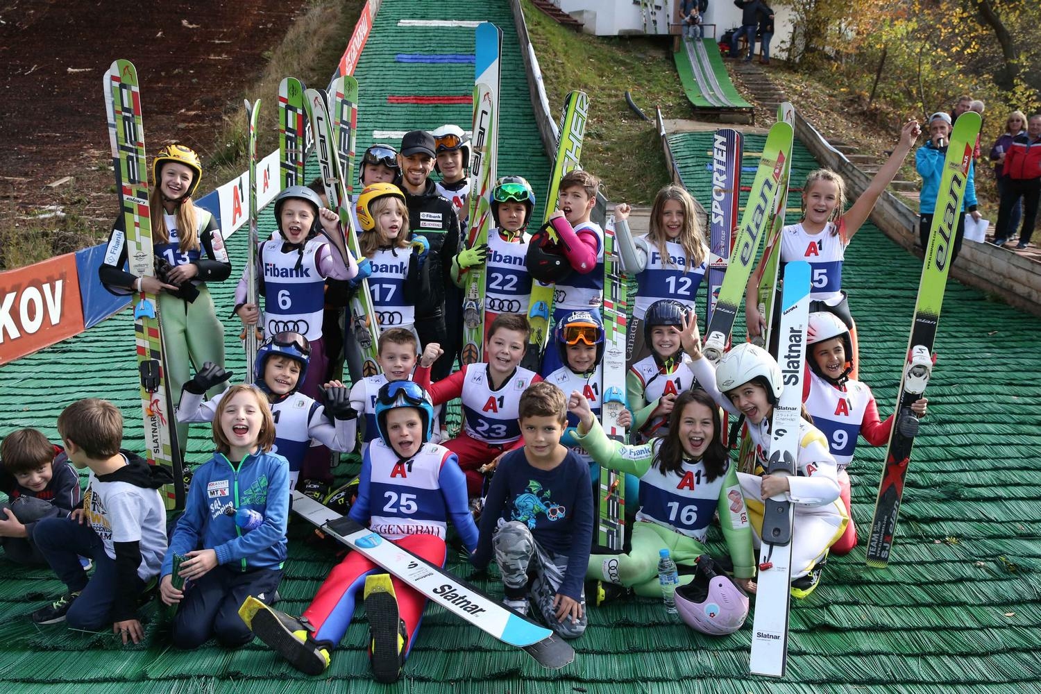 Създаденият наскоро клуб Бояна развиващ ски скок в София беше