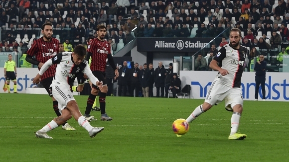 Героят за Ювентус при победата над Милан Пауло Дибала