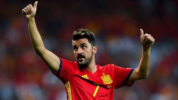 Най добрият голмайстор в историята на Испания Давид Вийя прекратява футболната