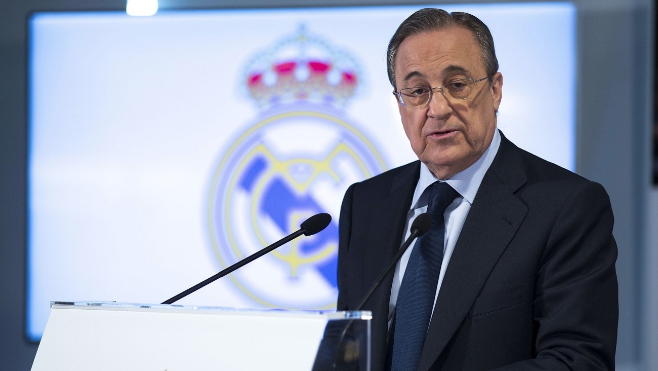 Босът на Реал Мадрид Флорентино Перес бе избран за президент