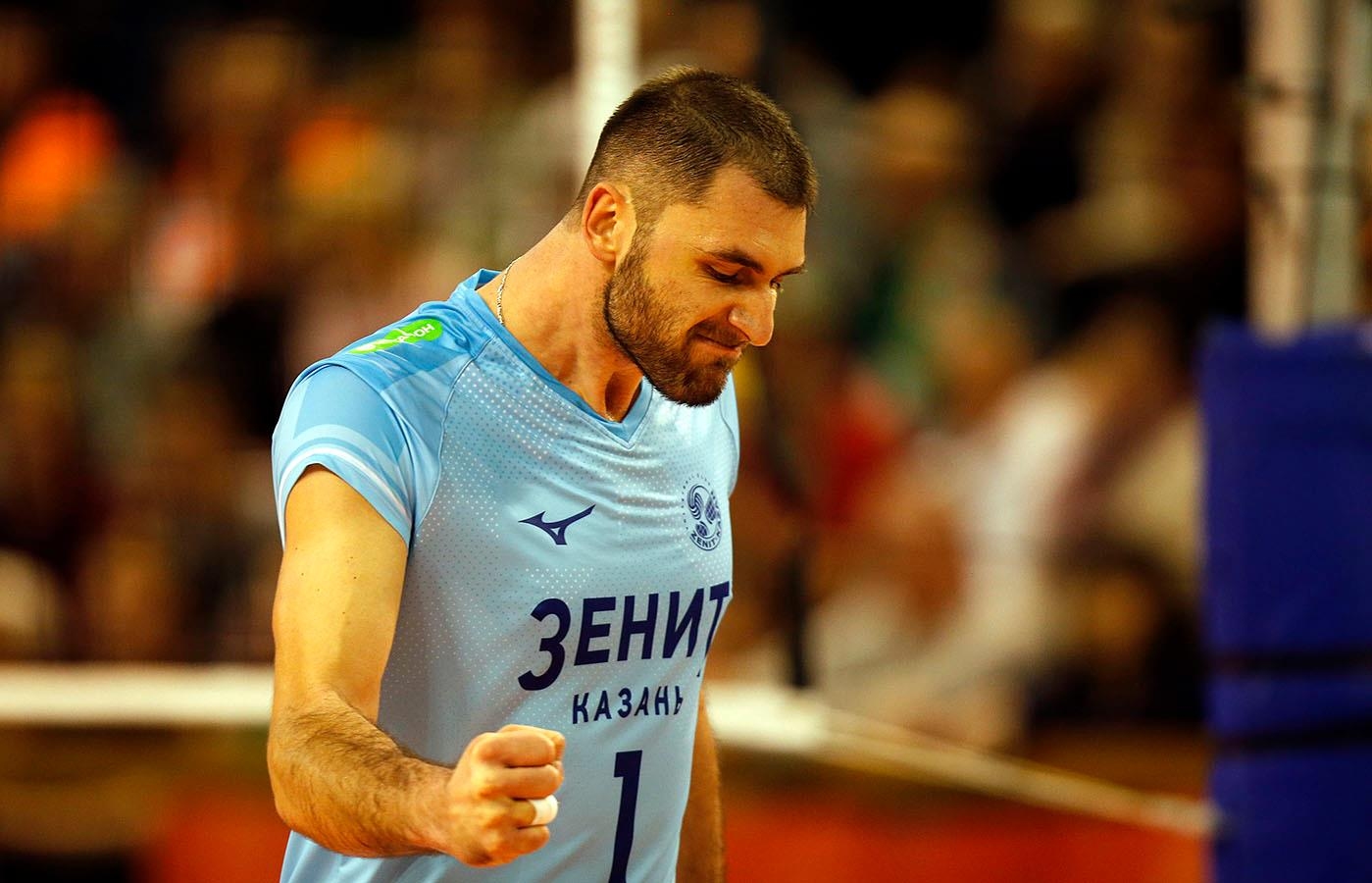 Волейболният национал Цветан Соколов и грандът Зенит Казан се класираха
