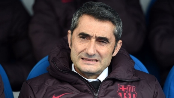 Старши треньорът на Барселона Ернесто Валверде потърси странични оправдания за