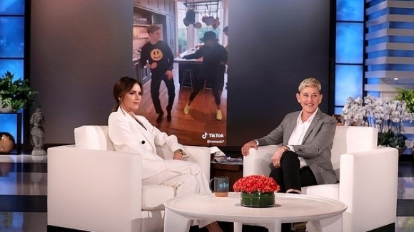 Виктория Бекъм беше специален гост в „The Ellen DeGeneres Show”
