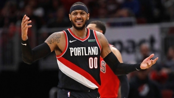 Кармело Антъни завърши с 25 точки в едва четвъртия си