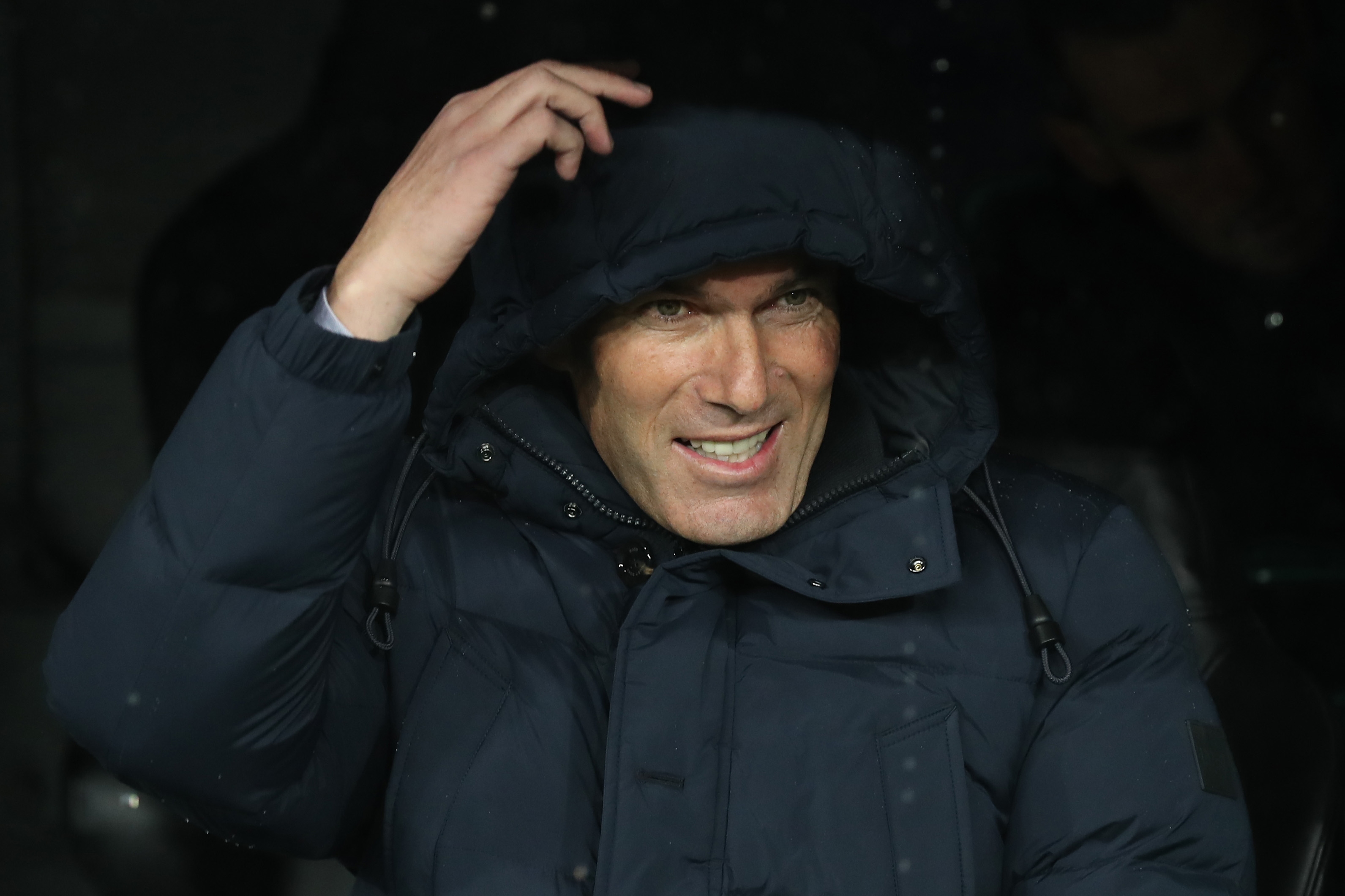 Треньорът на Реал Мадрид Зинедин Зидан не бе твърде притеснен