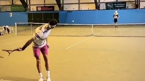 Единственият българин в тенис елита Григор Димитров тренира за началото