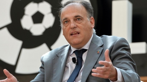 Президентът на испанската Футболна лига Хавиер Тебас подаде оставка от