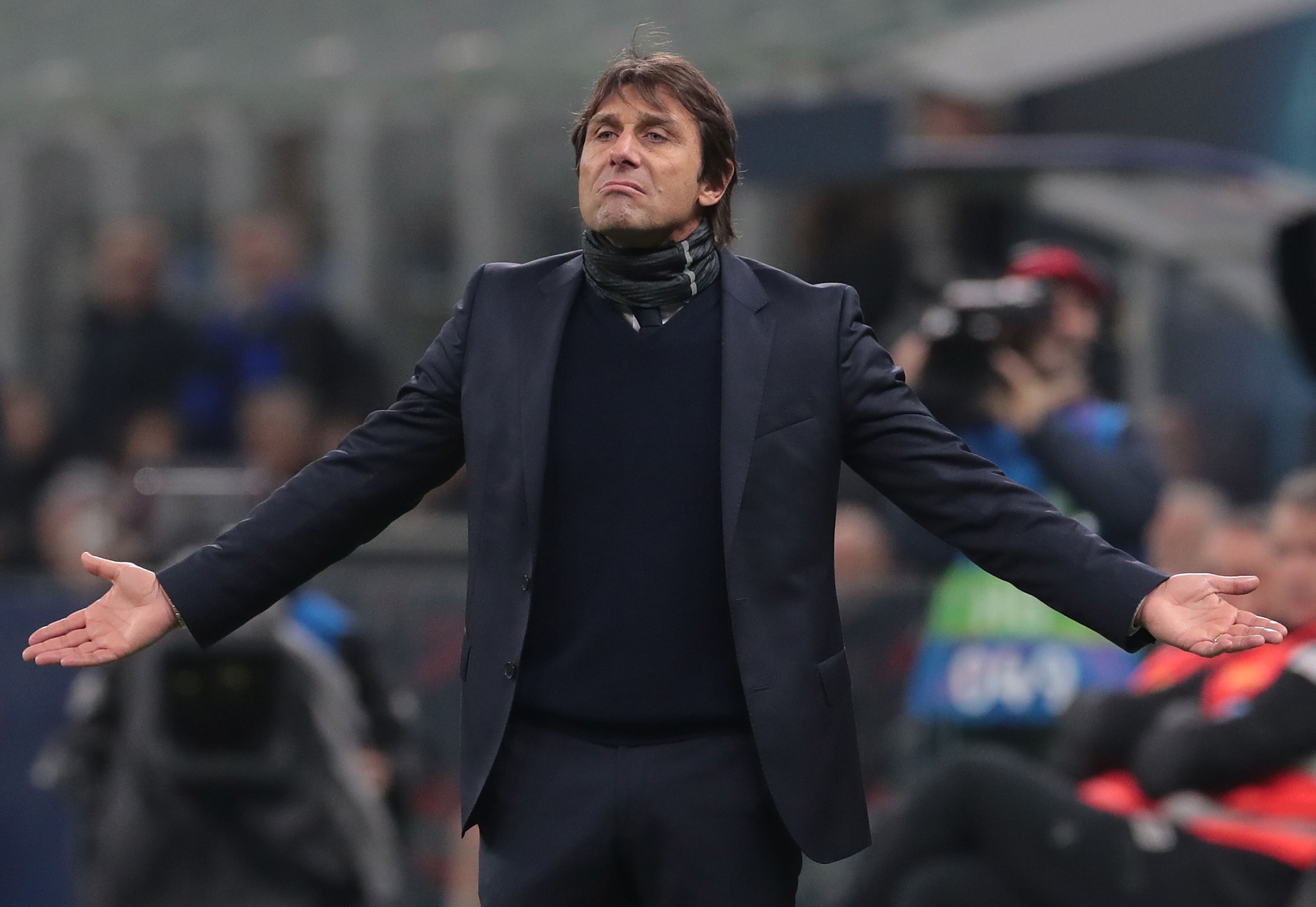 Треньорът на Интер Антонио Конте беше безкрайно разочарован след загубата