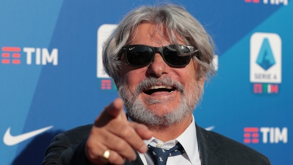 Президентът на Сампдория Масимо Фереро е наказан за четири месеца