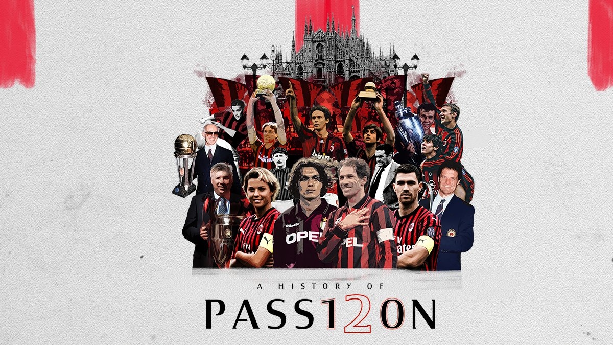 Днес Милан отбелязва 120 годишнината от създаването на клуба който е