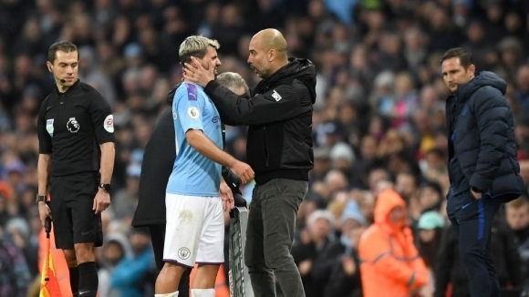 Нападателят на Манчестър Сити Серхио Агуеро поднови тренировки съобщиха от