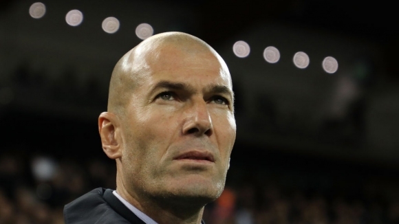 Старши треньорът на Реал Мадрид Зинедин Зидан не е регистрирал