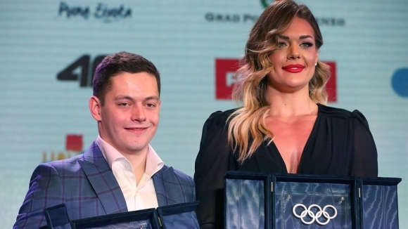 Атлетката Сандра Перкович и гимнастикът Тин Сърбич бяха избрани за