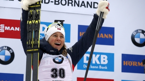 Тирил Екхоф от Норвегия спечели трето поредно състезание от Световната