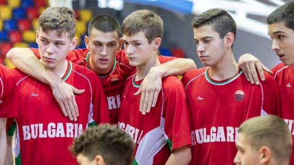 Националният отбор по баскетбол за момчета до 15 годишна възраст претърпя