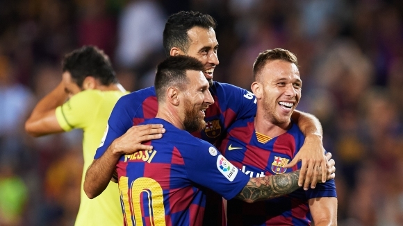 Полузащитникът на Барселона Артур Мело изрази възхищението си от своя