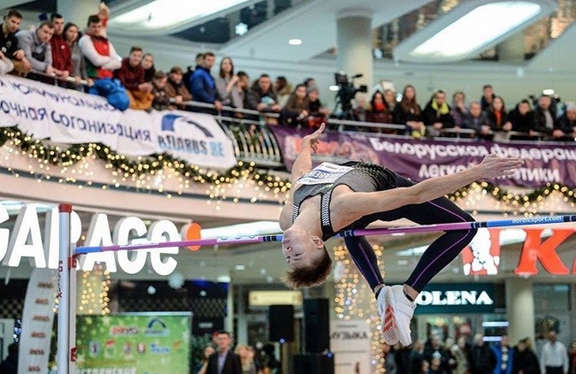 Беларуският състезател в скока на височина Андрей Скабейка показа завидна