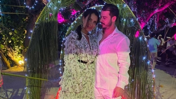 Футболният национал Галин Иванов и красивата му съпруга Диляна Иванов