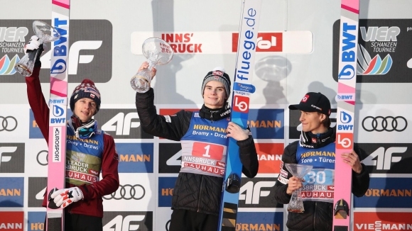 Норвежецът Мариус Линдвик спечели състезанието по ски-скок от 68-ото издание