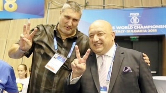 Подкрепа от спортния министър Красен Кралев и новия силен човек
