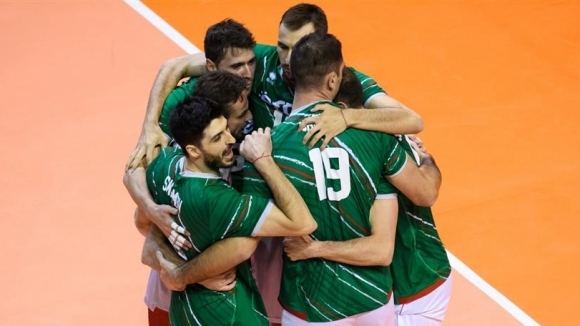 Волейболистите от националния отбор на България излизат срещу отбора на