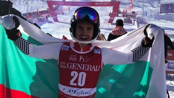 Единственият българин в Световната купа по ски алпийски дисциплини Алберт